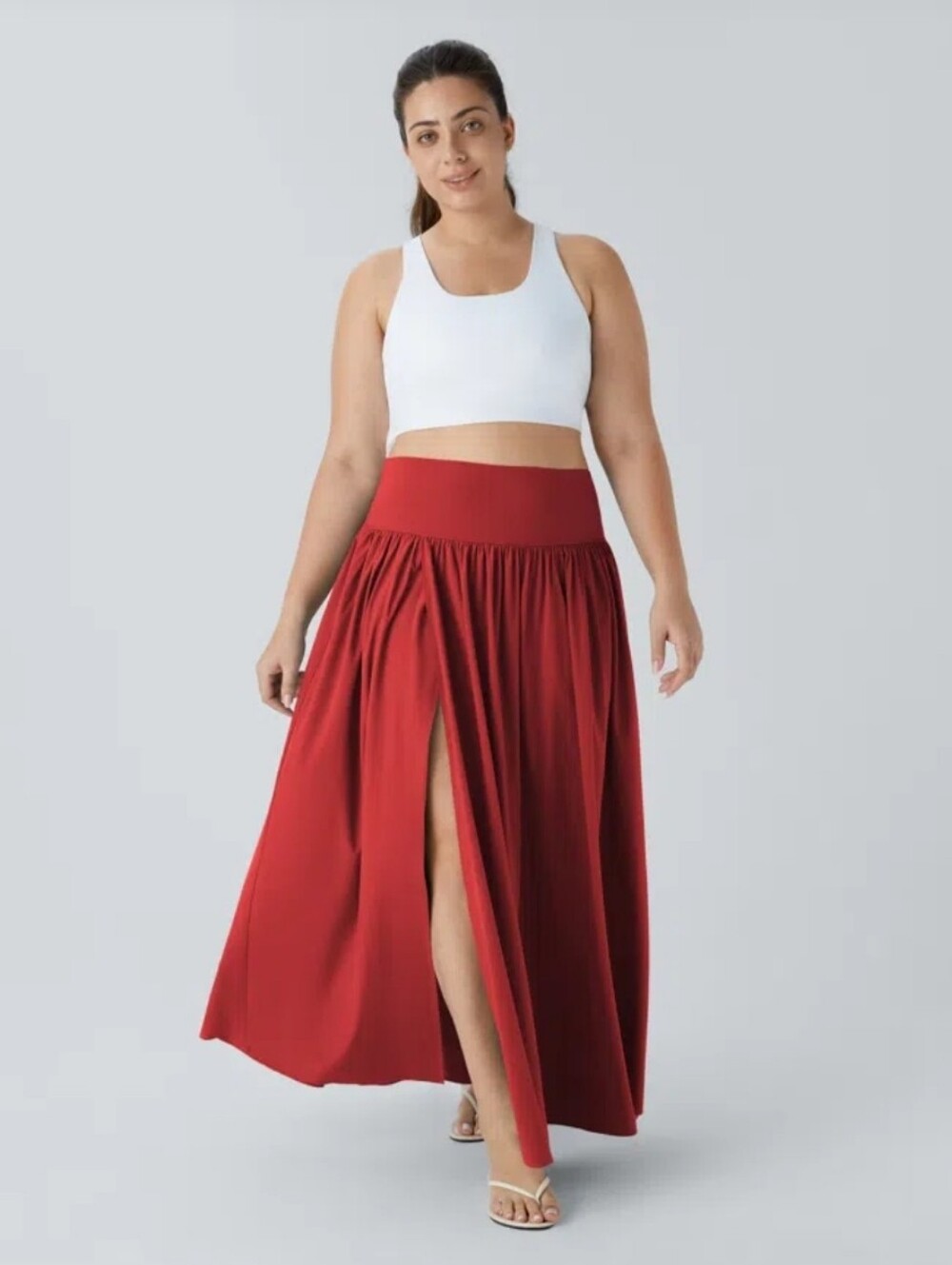 HALARA Breezeful™ High Waisted 2-in-1 Flowy Quick Dry Maxi Casua. Size XL